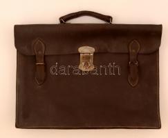 Bőr aktatáska, 42x29 cm