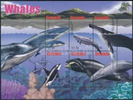 Whales minisheet, Bálnák kisív