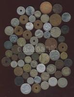 1896-tól érdekes, kis hagyaték tétel, 62db, vegyes világ, ritkább darabokkal, vegyes minőségben