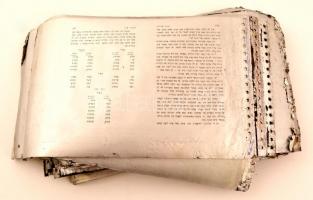 Magyar Cionista Szövetség Ifj. Átképző Szakosztályának a kiadványa, fémlemezekre nyomott felfedezésr...