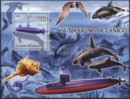 Submarines and whales block, Tengeralattjárók és bálnák blokk