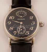 Montblanc karóra bőr szíjjal működő állapotban  replika