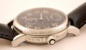 Montblanc karóra bőr szíjjal működő állapotban  replika