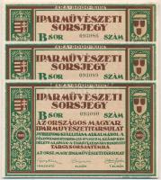 Budapest 1926. "Iparművészeti Sorsjegy - Az Országos Magyar Iparművészeti Társulat jubileumi ki...