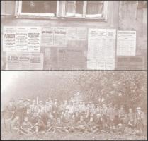 Civitas Fidelissima (1921-2001), Az 1921-es soproni népszavazás 80. évfordulójára, 12 db modern nagy...