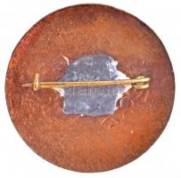 DN "Petőfi Liga" zománcozott turista jelvény (22mm) T:2,2- zománchiba