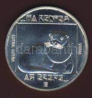 1985. 200Ft Ag "Természetvédelem-vidra" T:BU