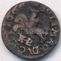 Lengyel Királyság 1666. Solidus Cu "II. János Kázmér" T:2- Poland / Kingdom 1666. Solidus "Johann Casimir II" C:VF