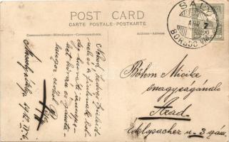 1912 Osor (Mali Losinj); Látkép, templom / general view, church, photo (fa)