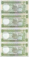 Szíria 1982. 5P (4x) közte sorszámkövető pár "779305-779306" T:I 
Syria 1982. 5 Pounds (4...