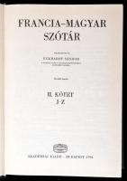 Eckhardt Sándor: Francia-magyar Nagyszótár I-II. Budapest, 1992, Akadémiai Kiadó. Kiadói egészvászon...