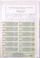 Budapest 1920. "Budapest Székesfőváros" kötelezvények 1000K-ról (3x) közte sorszámkövető p...