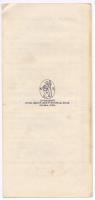 Gyönk 1926. "A Gyönki Takarékpénztár Részvénytársaság" tíz részvénye összesen 100P-ről, sz...