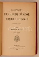 Kisfaludy Sándor Minden Munkái V.  Budapest, 1892, Franklin-Társulat. Negyedik kiadás. Kiadói egészv...