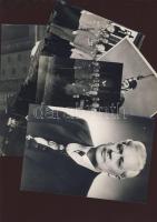 13db közepes méretű katonai fotó, II. V.H. idejéből neves politikai személyekről,többek között Romme...