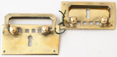 2 db réz kulcslyuktakaró