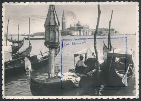 1947 Ferenczy Béni (1890-1967) festőművész saját kézzel írt személyes képeslapja Bernáth Aurél festő...