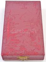 1985. "Munka Érdemrend" ezüst fokozata, ezüstözött fém kitüntetés, zománcozott, mellszalag...