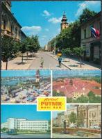 107 db MODERN jugoszláv, csehszlovák, lengyel és NDK városképes lap / 107 modern Yugoslavian, Czecho...