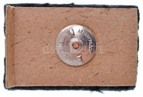 Szovjetunió DN "Műszaki Egyetem Végzős jelvénye" aranyozott, zománcozott fém jelvény, csav...