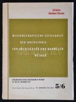 1976 Bauhaus konferencia képes ismertető anyaga. / Conference about the Bauhaus. Booklet with many pictures. 158p.