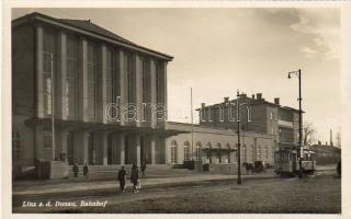 Linz Bahnhof Foto AK