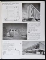 1959 L'architecture d'aujour d'hui. Képes építészeti magazin, benne magyar alkotók  m...
