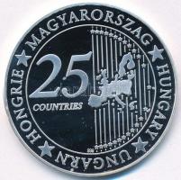 DN "Eurófantáziák - Mátyás király" Ag emlékérem tanúsítvánnyal (20,7g/0,999/38,61mm) T:PP