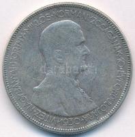 1930. 5P Ag "Horthy jobbra" T:3 Adamo P8