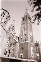 1977 Szegedi városképek, 13 db szabadon felhasználható vintage negatív, 6x8 cm