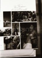 cca 1970 Akt reprók különféle forrásokról, tekercs negatívon, 24x36 mm