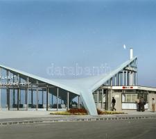 1967 Szántódi rév és komp, 6 db szabadon felhasználható vintage negatív, 6x6 cm és 6x7 cm