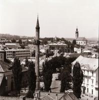 1967 és 1968 Eger, professzionális város felvételek, 9 db szabadon felhasználható vintage negatív, 6...