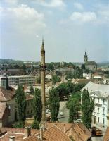 1967 és 1968 Eger, professzionális város felvételek, 9 db szabadon felhasználható vintage negatív, 6...