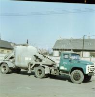 1972 Az ÉPFU vállalat speciális teherautói, 8 db szabadon felhasználható vintage negatív, 6x7 cm