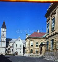 1967 Veszprém, professzionális város felvételek, 9 db szabadon felhasználható vintage negatív, 6x8 c...