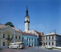 1967 Veszprém, professzionális város felvételek, 9 db szabadon felhasználható vintage negatív, 6x8 c...