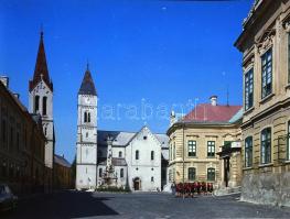 1967 Veszprém, professzionális város felvételek, 9 db szabadon felhasználható vintage negatív, 6x8 c...