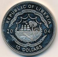 Libéria 2004. 10$ "Szabadság pillanatai - Garibaldi felszabadítja Itáliát 1860" multicolor...