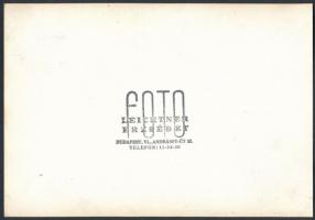 cca 1935 Leichtner Erzsébet vintage fotója Szentpál Olga gyermek tánccsoportjának tagjairól, pecsétt...