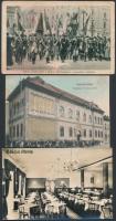 Budapest - 15 db RÉGI képeslap, vegyes minőségben / - 15 pre-1945 postcards, mixed quality