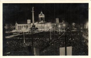 1938 Budapest, XXXIV. Nemzetközi Eucharisztikus Kongresszus, éjféli szent mise