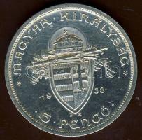1938. 5P Ag "Szt.István" T:1/2