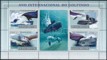 Delfinek éve kisív sor Dolphins years minisheet set