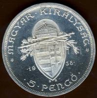 1938. 5P Ag "Szt.István" T:1/2