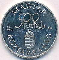 1994. 500Ft Ag "Régi dunai hajók - Carolina" T:PP ujjlenyomat
Adamo EM134