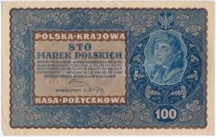 Lengyelország 1919. 100M + 1000M T:III Poland 1919. 100 Marek + 1000 Marek C:F