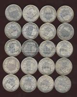 1915. 1K Ag (20x) T:1(többsége), 1/2