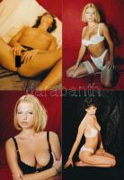 cca 1985 Modellválogatás, finoman erotikus képek, 33 db korabeli negatívról készült mai nagyítás, 9x...