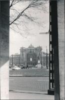 1967 Budapest, a Baross tér a felbontás előtt, 4 db vintage fotó, 9x13 cm